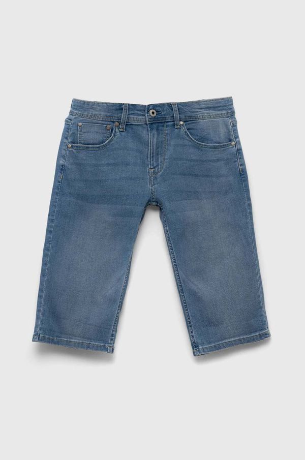 Pepe Jeans Otroške kratke hlače iz jeansa Pepe Jeans PJL BJ Denim