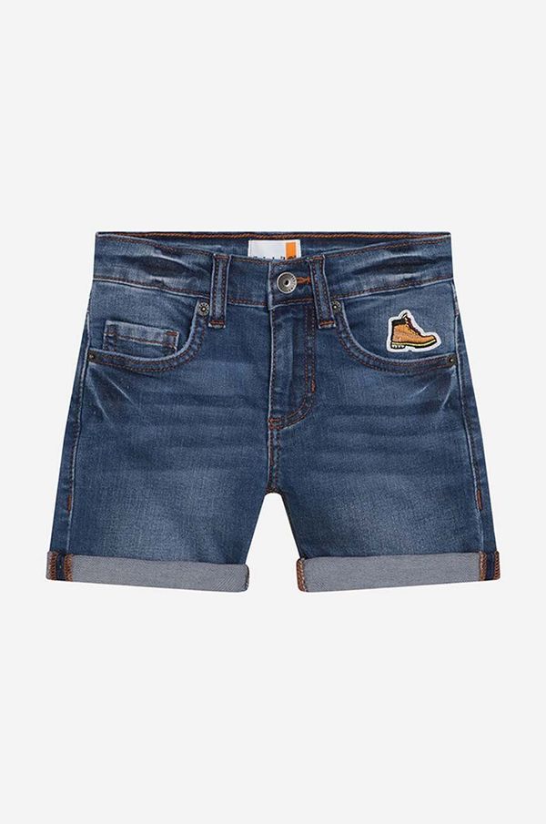 Timberland Otroške kratke hlače iz jeansa Timberland Bermuda Shorts