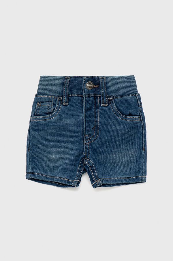 Levi's Otroške kratke hlače Levi's mornarsko modra barva,