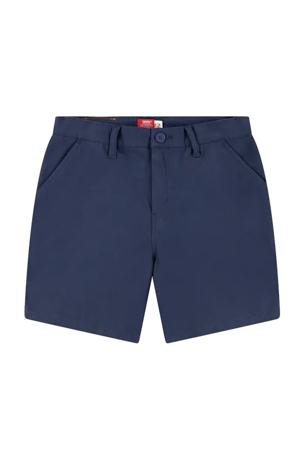Levi's Otroške kratke hlače Levi's XX AUTHENTIC CHINO SHORTS mornarsko modra barva, 8EM375