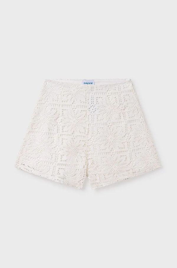 Mayoral Otroške kratke hlače Mayoral bež barva, 6213