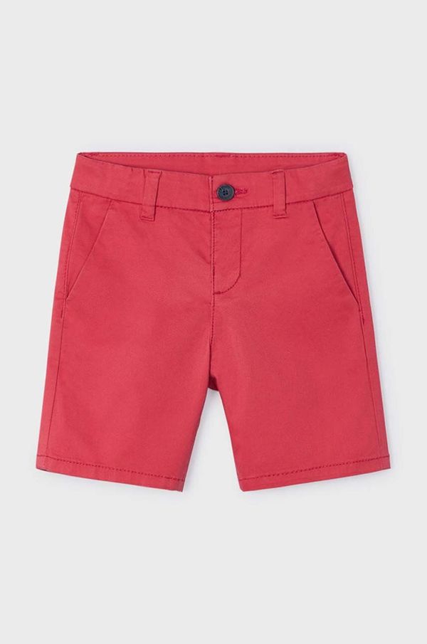 Mayoral Otroške kratke hlače Mayoral rdeča barva