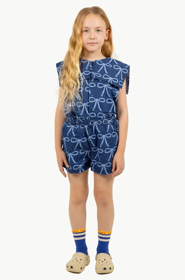 Tinycottons Otroške kratke hlače Tinycottons BOWS WOVEN SHORT SS25-234