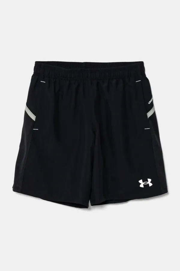 Under Armour Otroške kratke hlače Under Armour Tech Utility Woven Shorts črna barva, 1390030