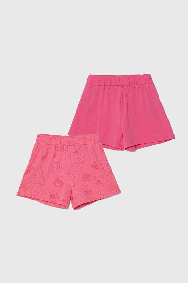 Zippy Otroške kratke hlače zippy 2-pack vijolična barva