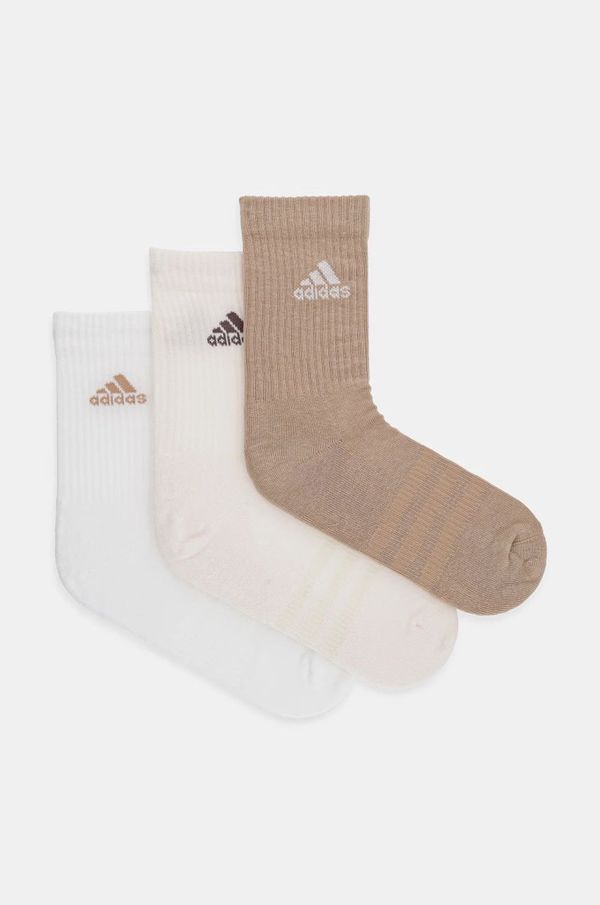 adidas Otroške nogavice adidas C SPW CRW 3P 3-pack bela barva, JC9383