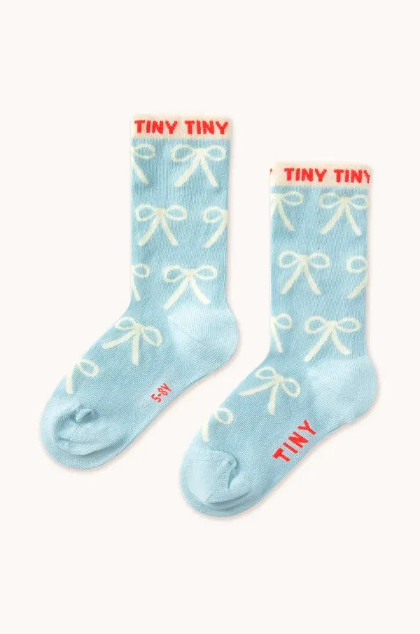 Tinycottons Otroške nogavice Tinycottons BOWS MEDIUM SOCKS SS25-451