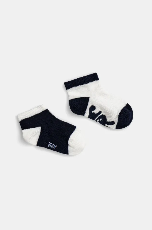 United Colors of Benetton Otroške nogavice United Colors of Benetton 2-pack mornarsko modra barva, 6AO5F211F