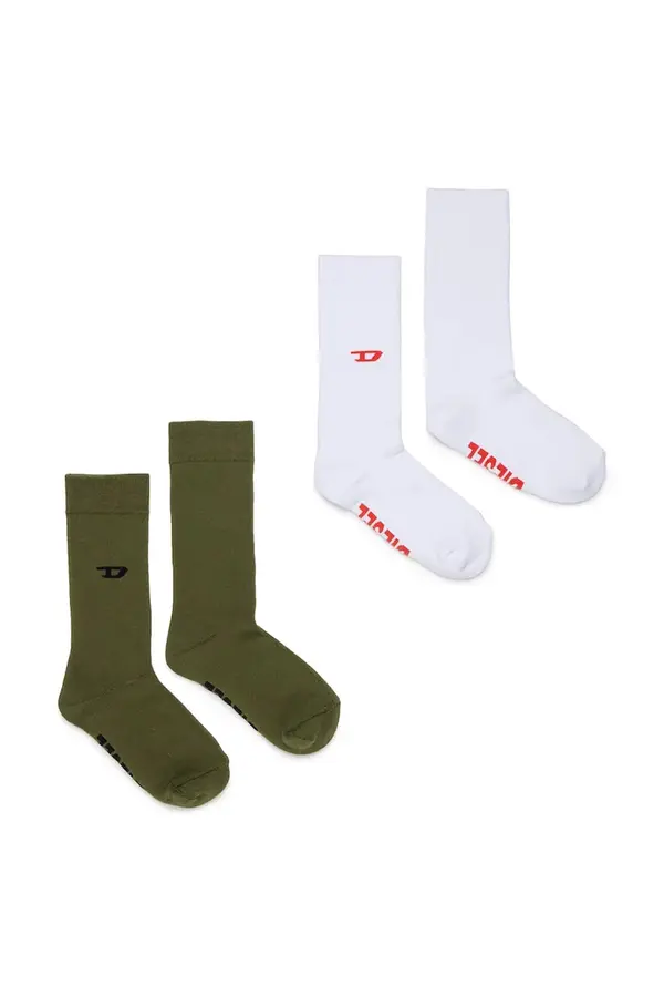 Diesel Otroške nogavice z bombažem Diesel ZSENDYBIPACK SOCKS 2-pack