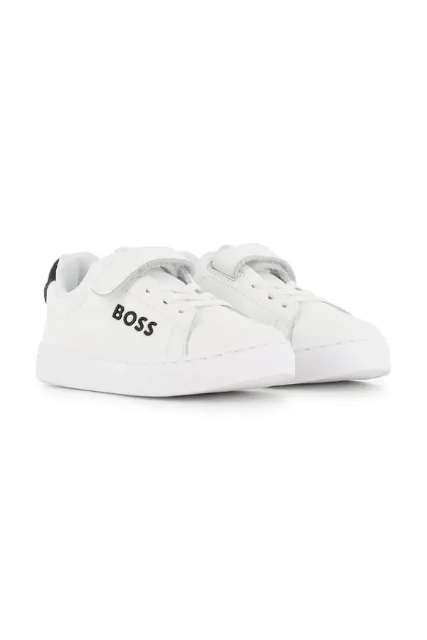 BOSS Otroške nubuk superge BOSS