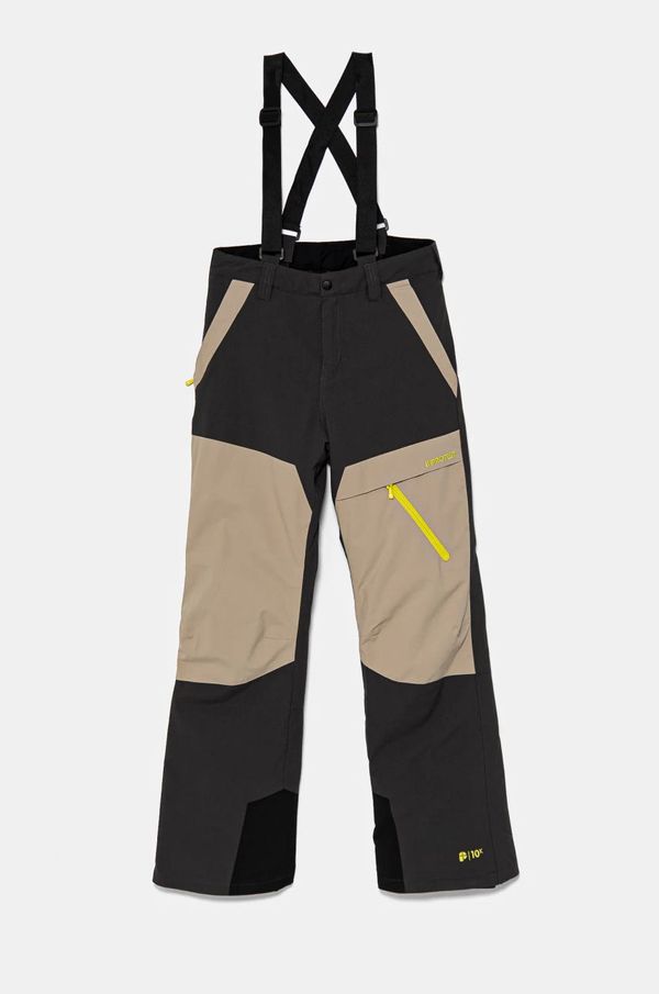 Protest Otroške smučarske hlače Protest PRTRAIDER siva barva, 4810344