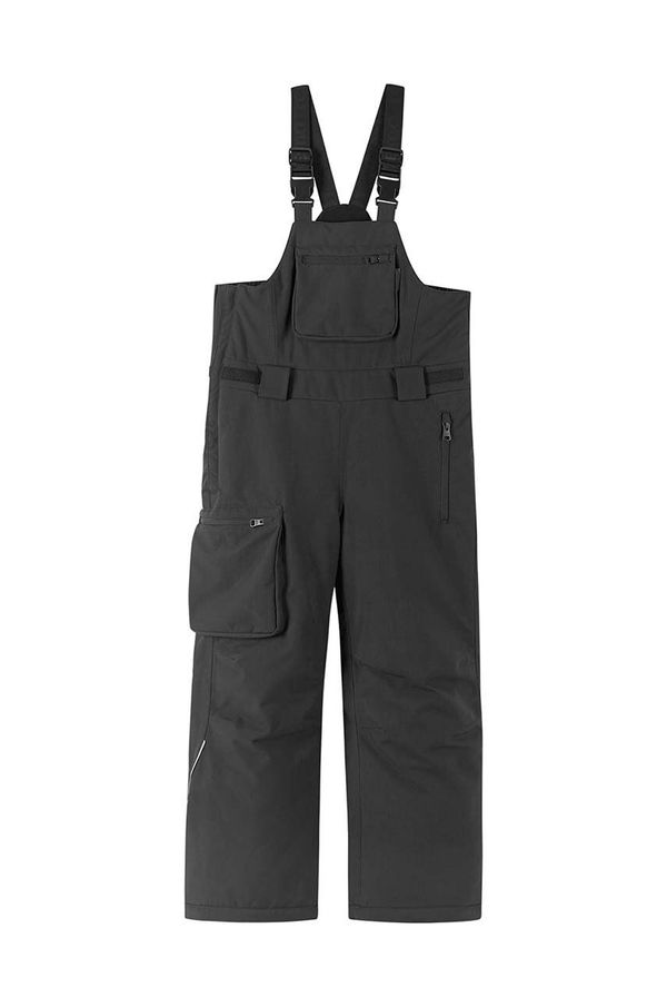 Reima Otroške smučarske hlače Reima Rehti črna barva