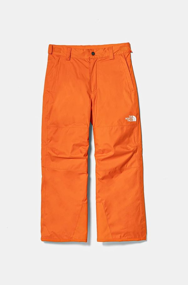 The North Face Otroške smučarske hlače The North Face FREEDOM INSULATED PANT oranžna barva, NF0A88TY1OP1