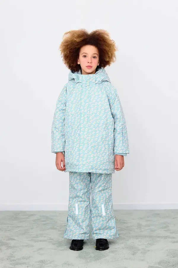 Tinycottons Otroške smučarske hlače Tinycottons CHERRIES SNOW PANT