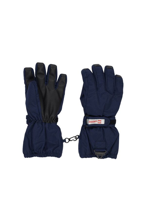 Lego Otroške smučarske rokavice Lego modra barva