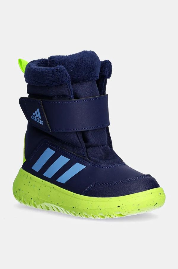 adidas Otroške snežke adidas Winterplay mornarsko modra barva, IF1713