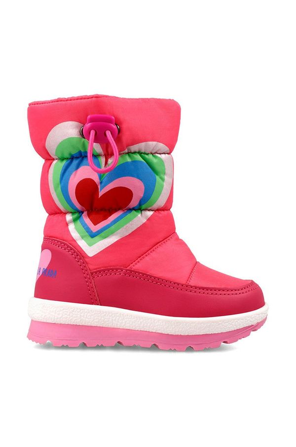 Agatha Ruiz de la Prada Otroške snežke Agatha Ruiz de la Prada roza barva