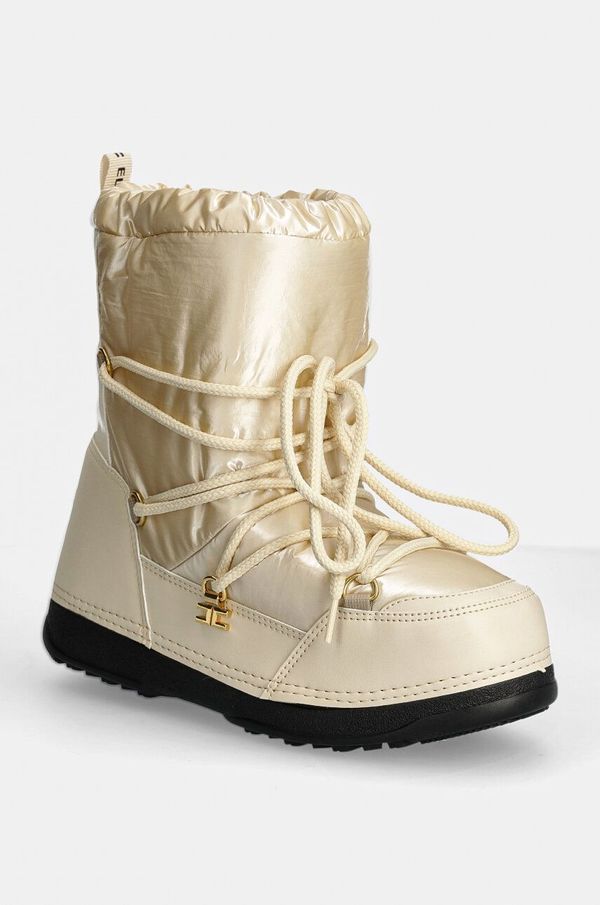 Elisabetta Franchi Otroške snežke Elisabetta Franchi bež barva, F4A6.E0168.1047