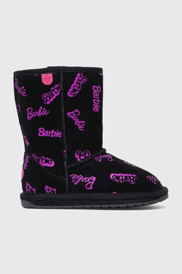 Emu Australia Otroške snežke iz semiša Emu Australia Barbie? Wallaby Print Lo