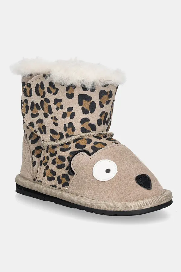 Emu Australia Otroške snežke iz semiša Emu Australia Cheetah Walker