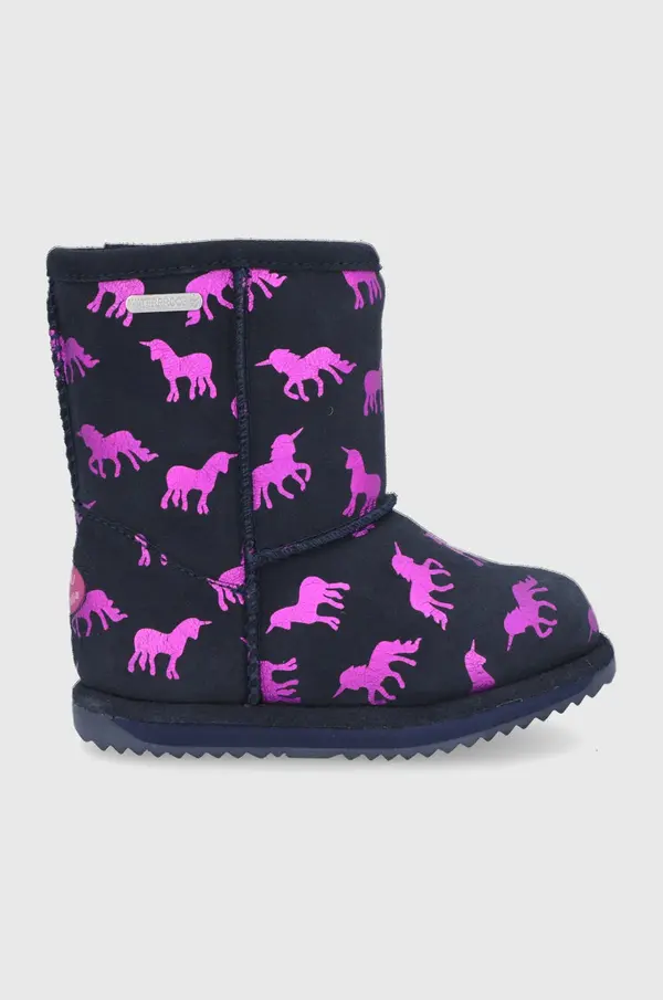 Emu Australia Otroške snežke iz semiša Emu Australia Rainbow Unicorn Brumby