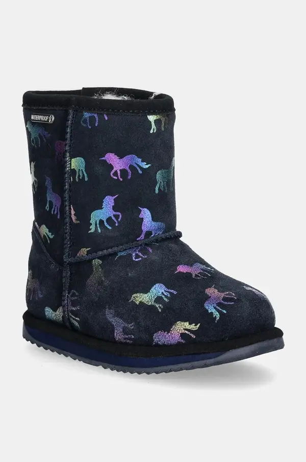 Emu Australia Otroške snežke iz semiša Emu Australia Rainbow Unicorn Brumby