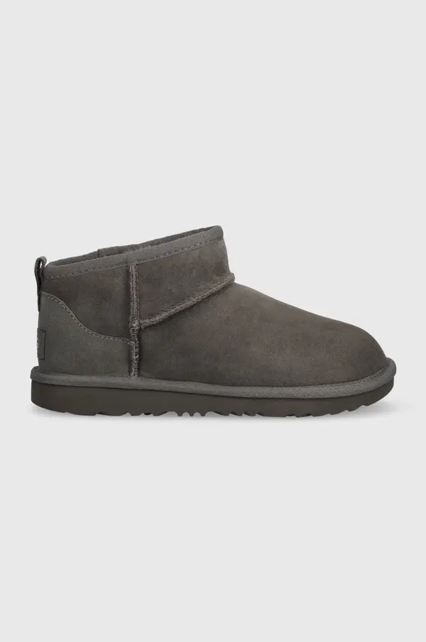 UGG Otroške snežke iz semiša UGG KIDS CLASSIC ULTRA MINI
