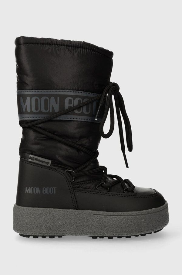 Moon Boot Otroške snežke Moon Boot 34300200 MB JTRACK HIGH NYLON WP črna barva