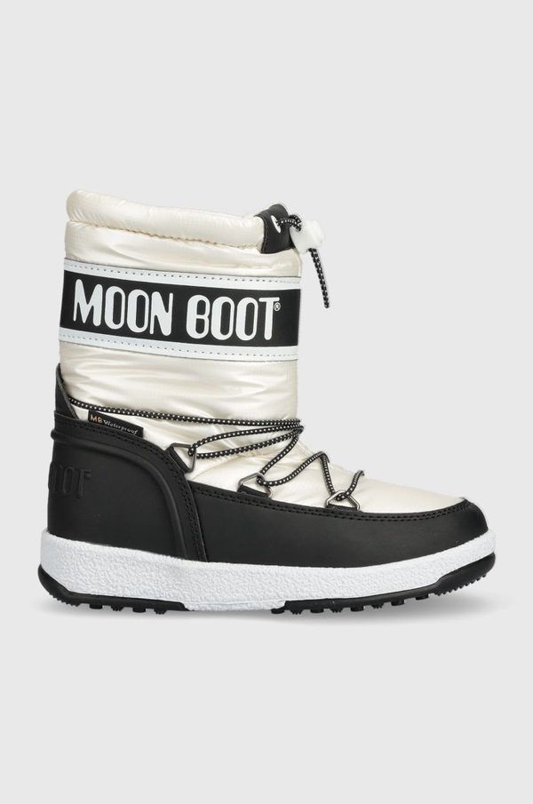 Moon Boot Otroške snežke Moon Boot bež barva