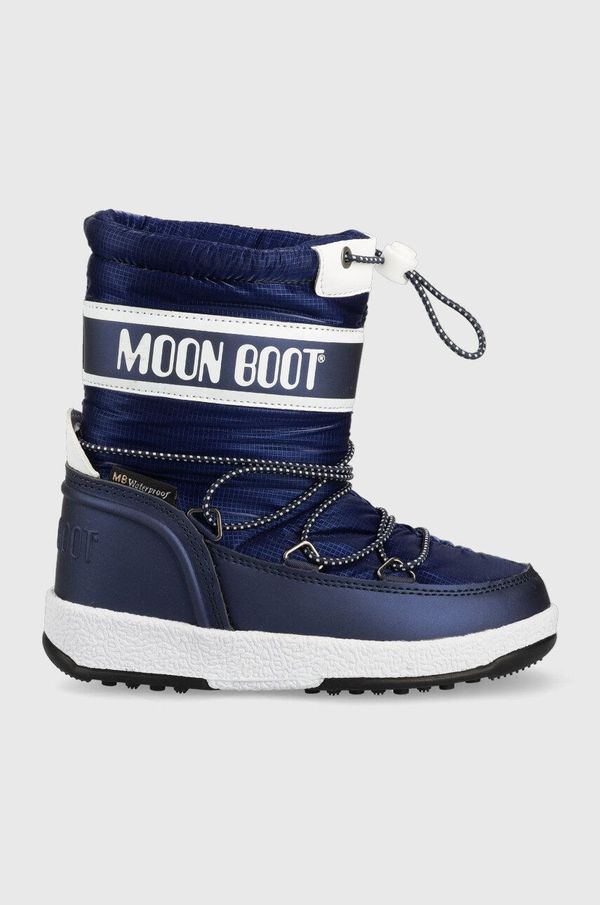 Moon Boot Otroške snežke Moon Boot mornarsko modra barva