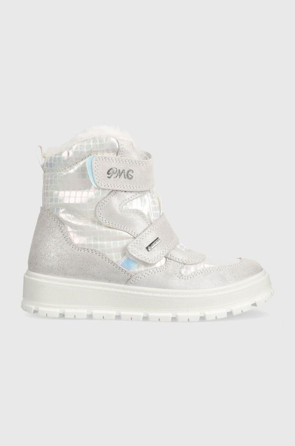 Primigi Otroške snežke Primigi srebrna barva