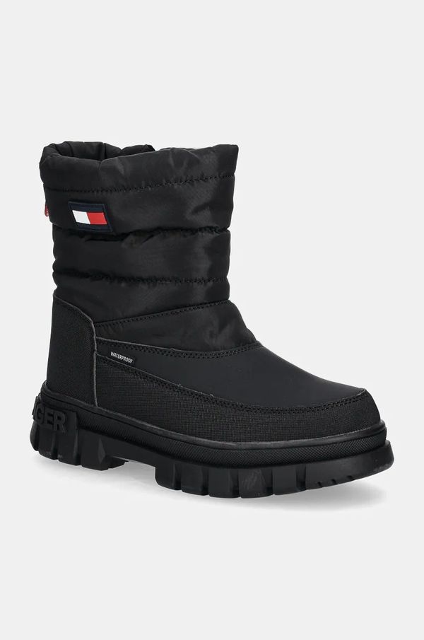 Tommy Hilfiger Otroške snežke Tommy Hilfiger črna barva, T3X5-33715