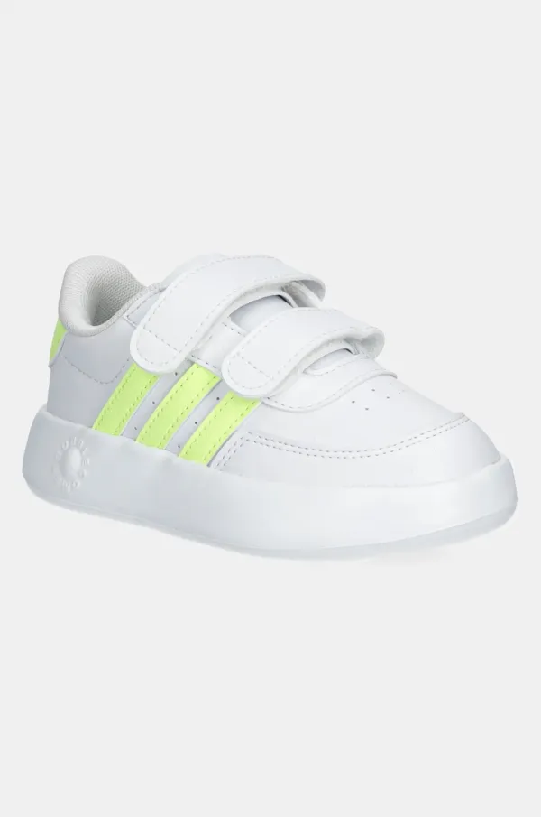 adidas Otroške superge adidas BREAKNET 2.0 bela barva, JI0929