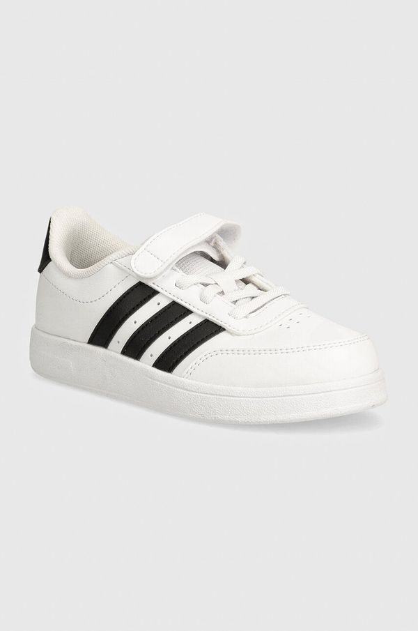 adidas Otroške superge adidas BREAKNET 2.0 EL C bela barva, IE3792