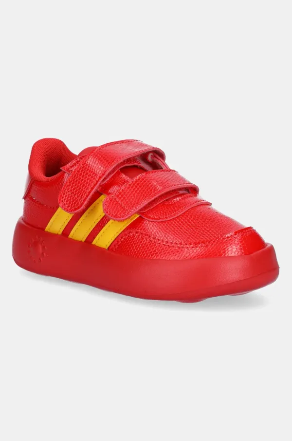 adidas Otroške superge adidas BREAKNET MULAN rdeča barva, JH9235