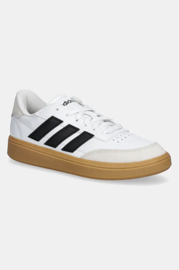 adidas Otroške superge adidas COURTBLOCK bela barva, JH8563