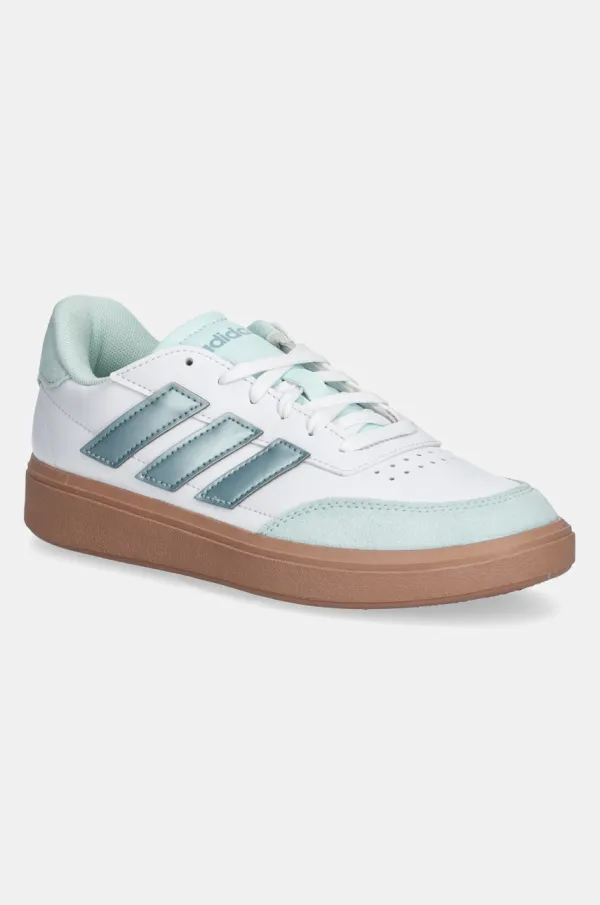 adidas Otroške superge adidas COURTBLOCK bela barva, JH8565