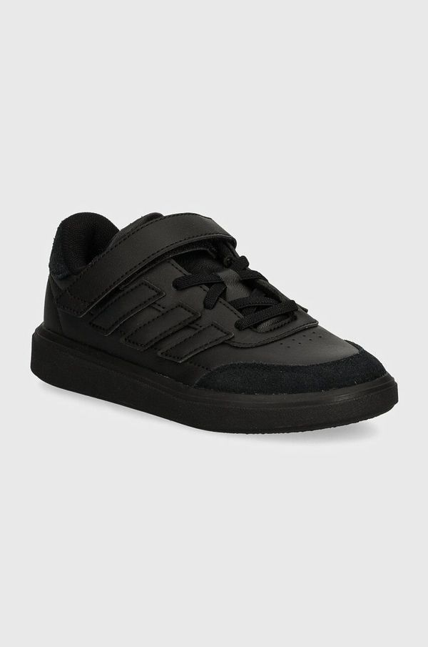 adidas Otroške superge adidas COURTBLOCK EL C črna barva, ID6508