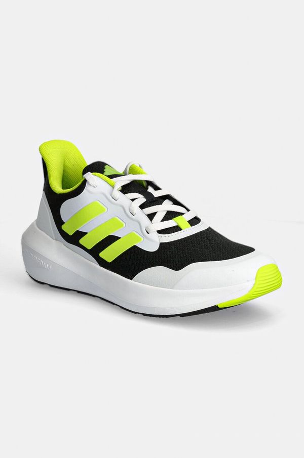 adidas Otroške superge adidas FortaRun 3.0 zelena barva, IF4089