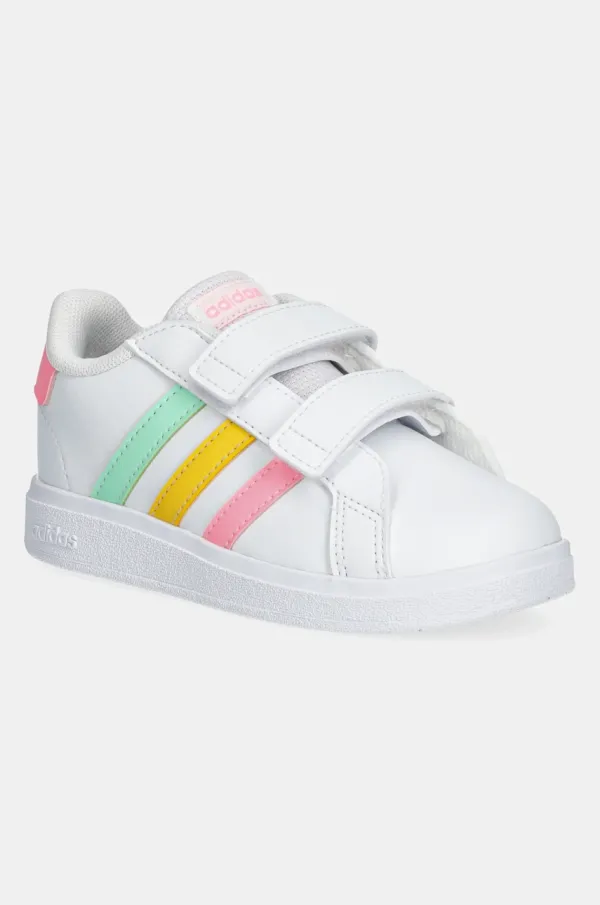 adidas Otroške superge adidas GRAND COURT 2.0 bela barva, HP8917