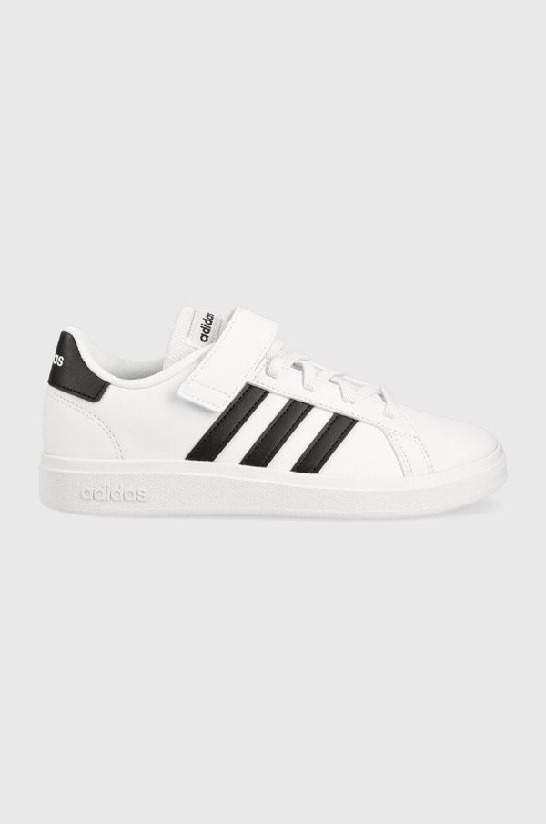 adidas Otroške superge adidas Grand Court 2.0 bela barva