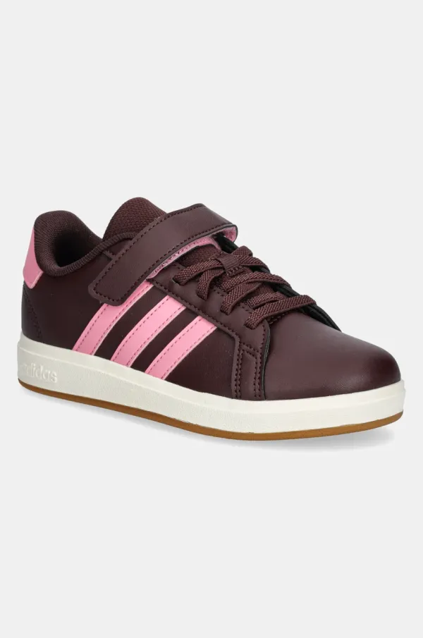 adidas Otroške superge adidas GRAND COURT 2.0 bordo barva, JR5107
