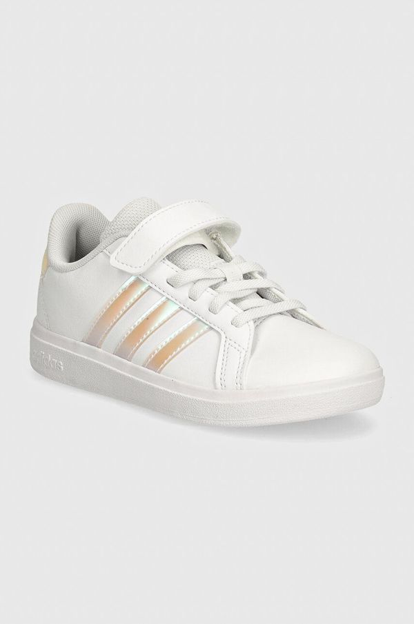 adidas Otroške superge adidas GRAND COURT 2.0 EL C bela barva, IE3851
