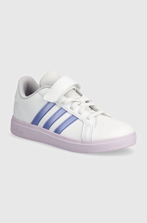 adidas Otroške superge adidas GRAND COURT 2.0 EL C bela barva, IE3856