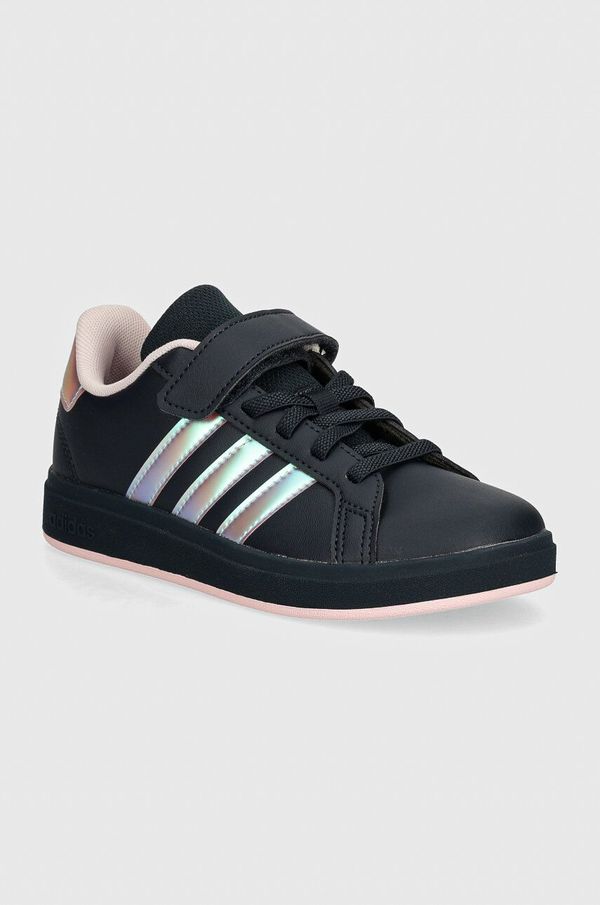 adidas Otroške superge adidas GRAND COURT 2.0 EL C mornarsko modra barva, IE3850