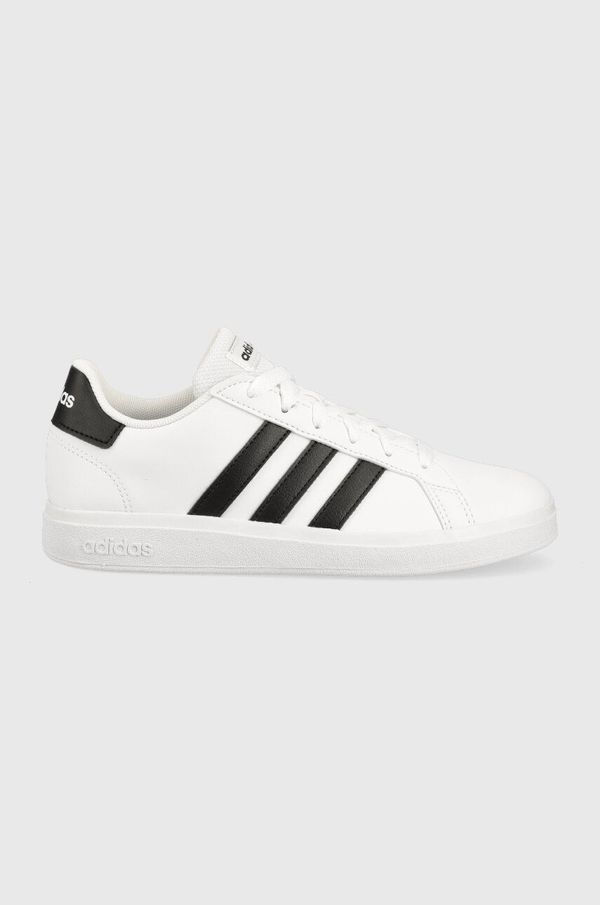 adidas Otroške superge adidas GRAND COURT bela barva