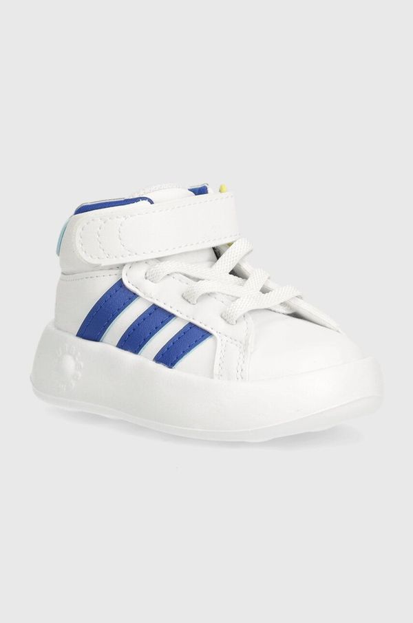 adidas Otroške superge adidas GRAND COURT MID bela barva, IE3865