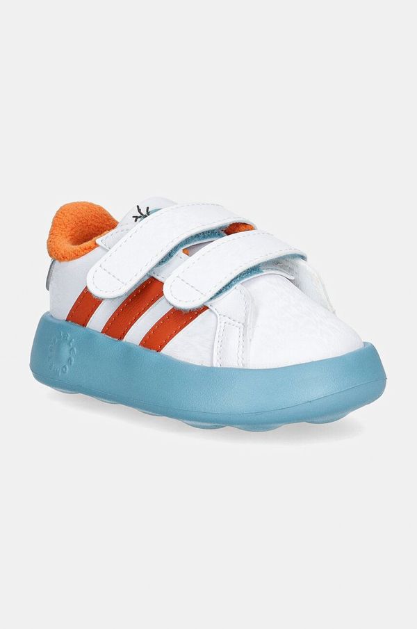 adidas Otroške superge adidas GRAND COURT Olaf CF x Disney bela barva, IF4058