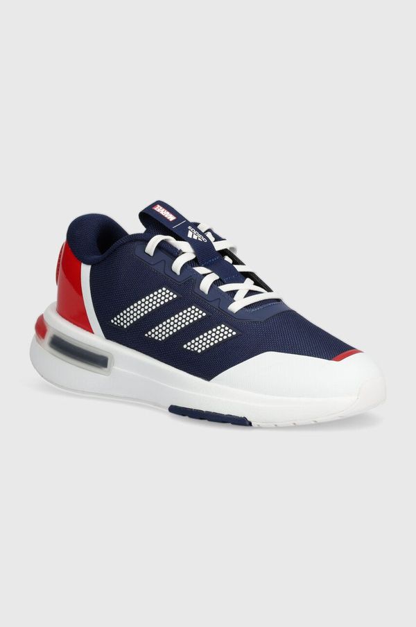 adidas Otroške superge adidas MARVEL CAP Racer K mornarsko modra barva