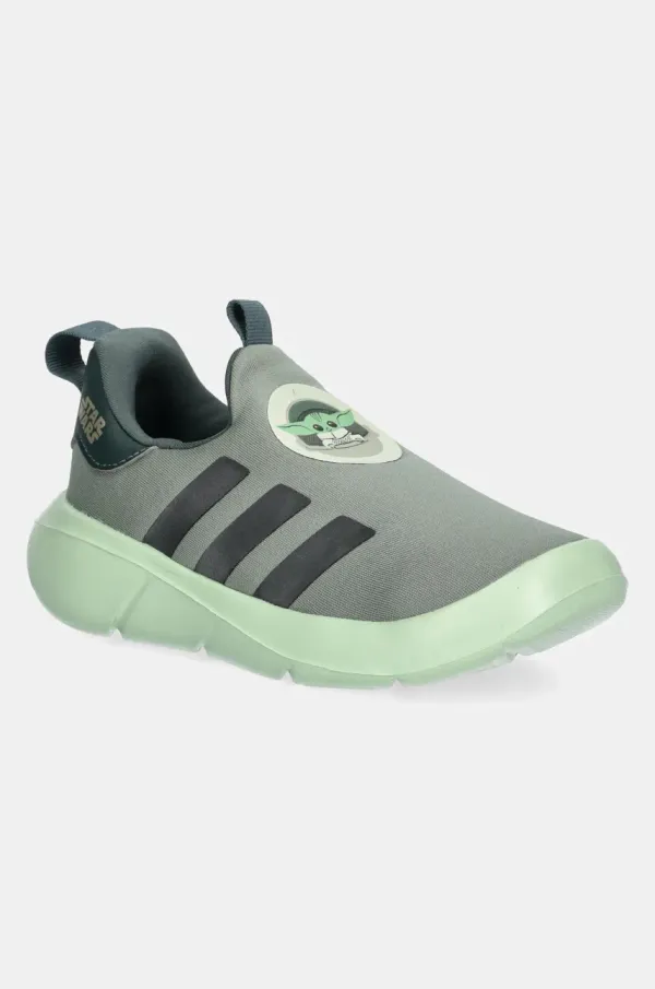 adidas Otroške superge adidas MONOFIT MANDALORIAN zelena barva, JI0502